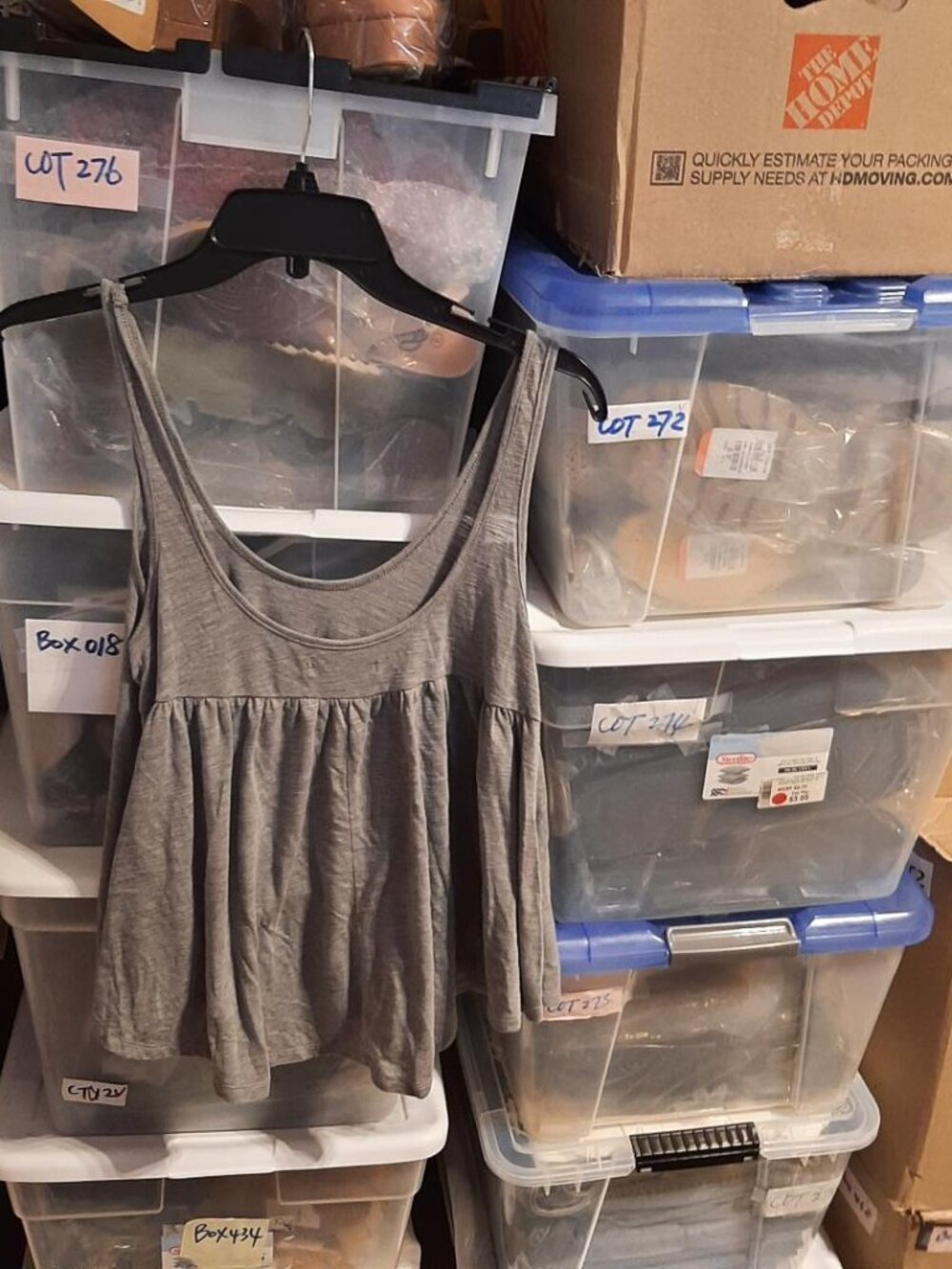 NEW ! Women Camisole Top Gray Size S/P